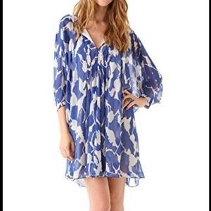 Diane von Furstenberg New Fleurette Print Dress